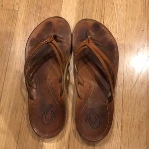 Olukai Leather Sandals